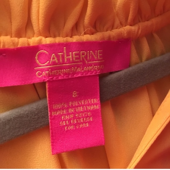 Yellow Cold Shoulder Ruffle Blouse - Picture 2 of 3